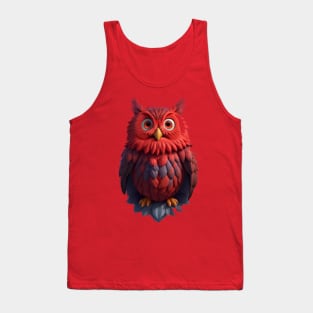 FUNNY OWL Tank Top